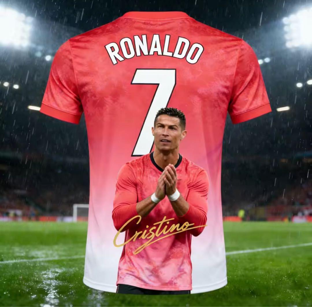 メッシ10番とロナウド7番のサッカーウェアの2着セット