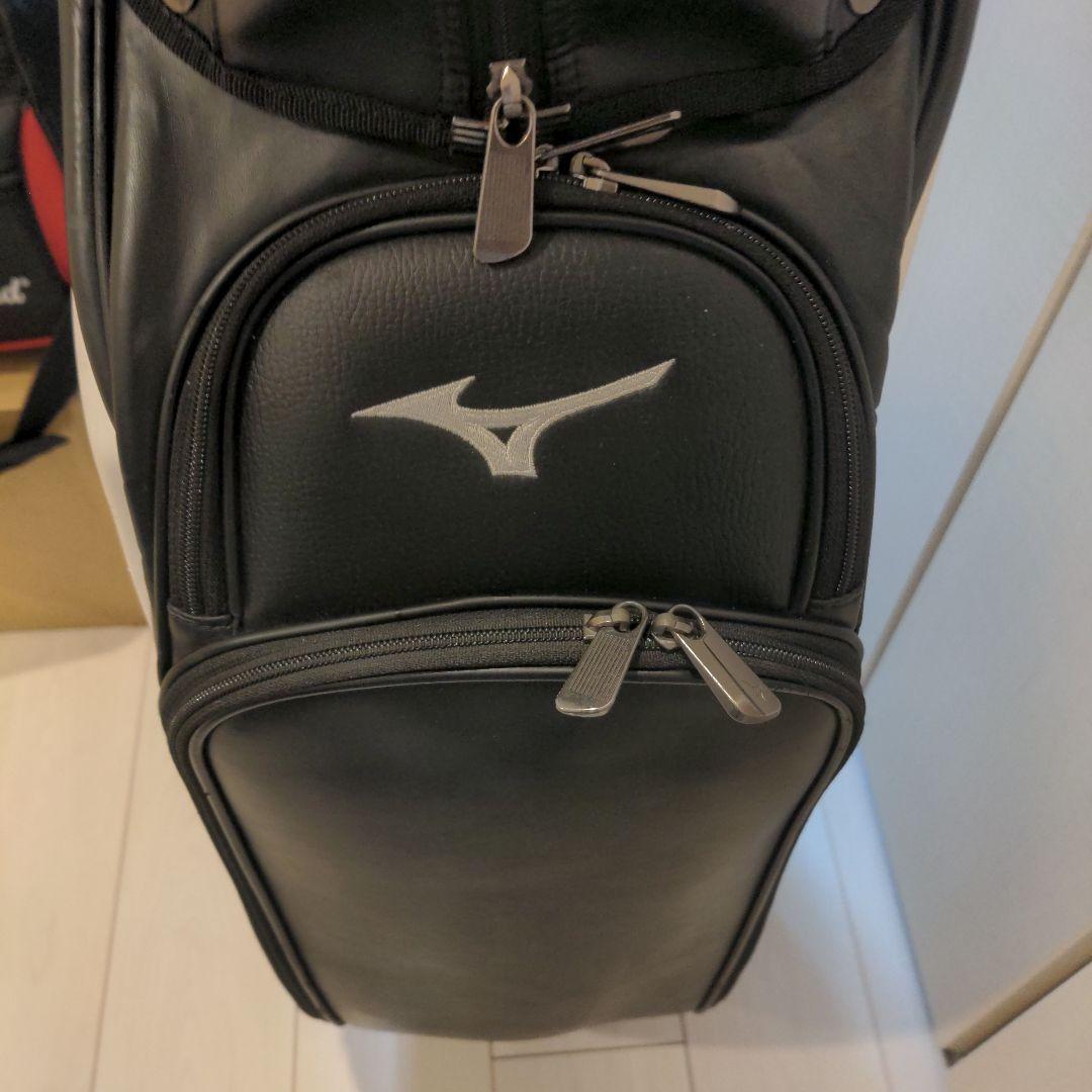 mizuno proミズノプロ　キャディバッグ　ゴルフバック 白 中古品 希少