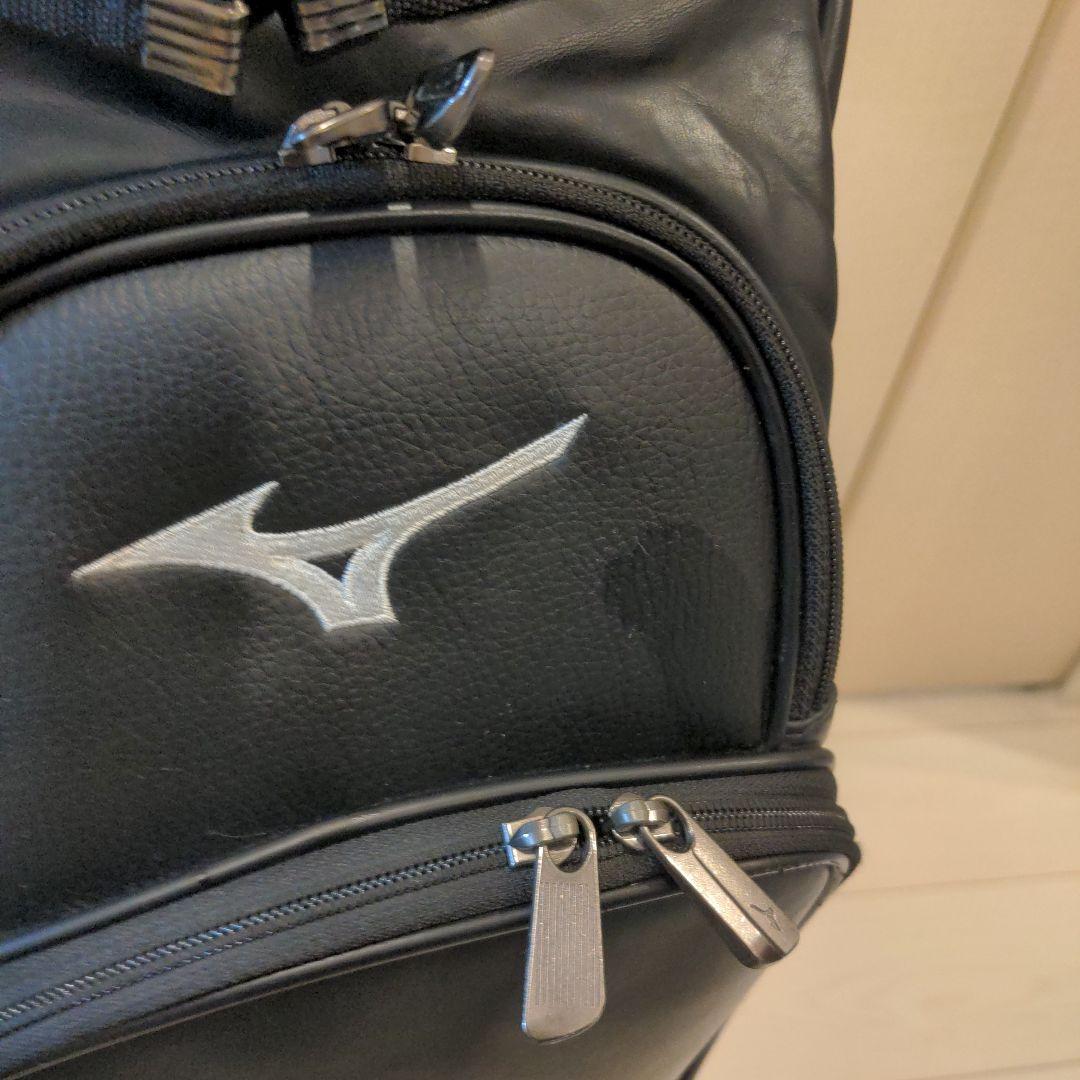 mizuno proミズノプロ　キャディバッグ　ゴルフバック 白 中古品 希少