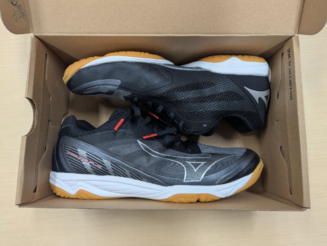 Mizuno Fly ミズノ フライ バレーボールシューズ 28.0 ブラック