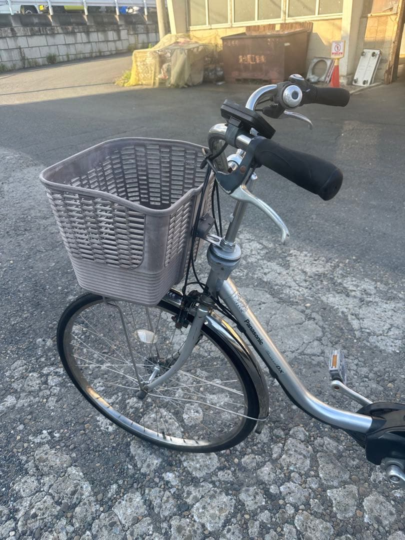 電動アシスト自転車 シティタイプ シルバー