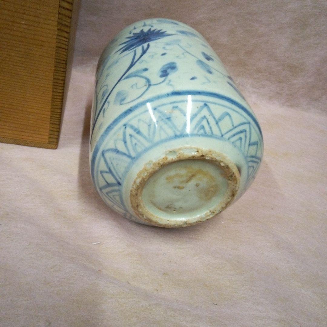 中国美術　宋胡録花入　16世紀　古美術　骨董品　古道具