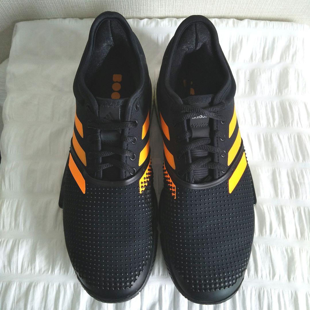 adidas ソール コート ブースト M 26.5cm テニスシューズ 黒
