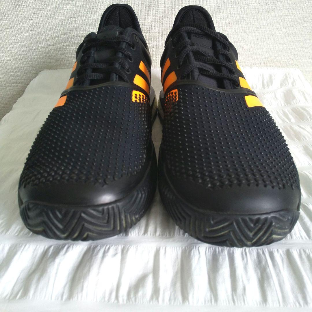 adidas ソール コート ブースト M 26.5cm テニスシューズ 黒
