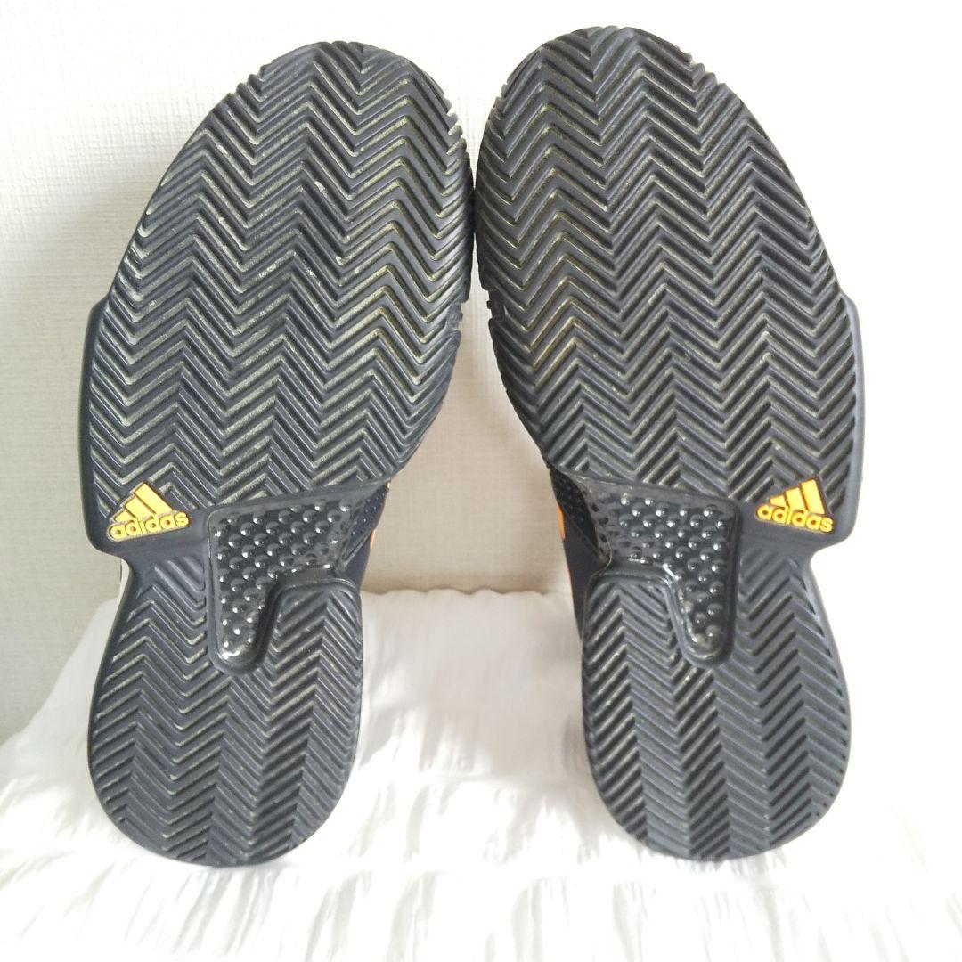 adidas ソール コート ブースト M 26.5cm テニスシューズ 黒