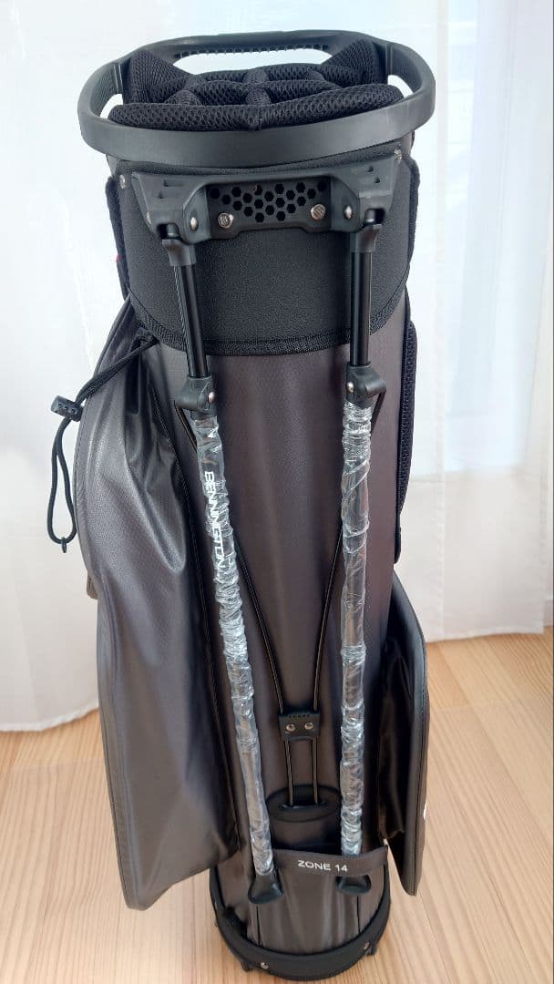 BENNINGTON ZONE ゴルフ・キャディバッグ14分割グレー&レッド新品