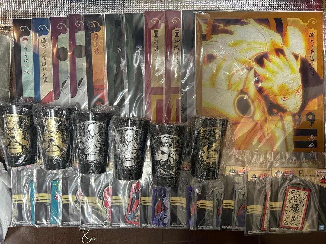 一番くじ NARUTO-ナルト- 疾風伝 忍ノ絆 C賞我愛羅　D賞うちはイタチ