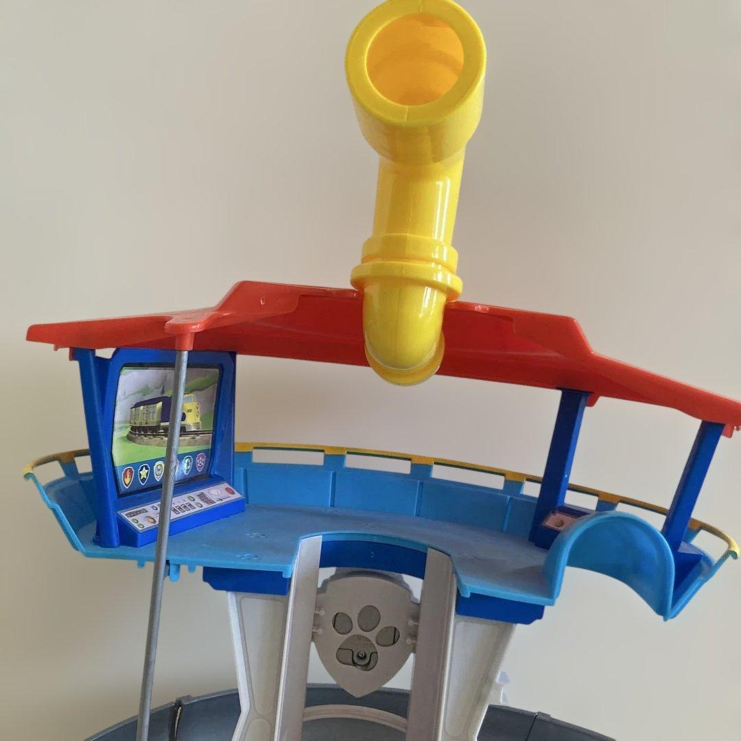 【美品】【動作確認済】パウパトロール パウステーション おもちゃ