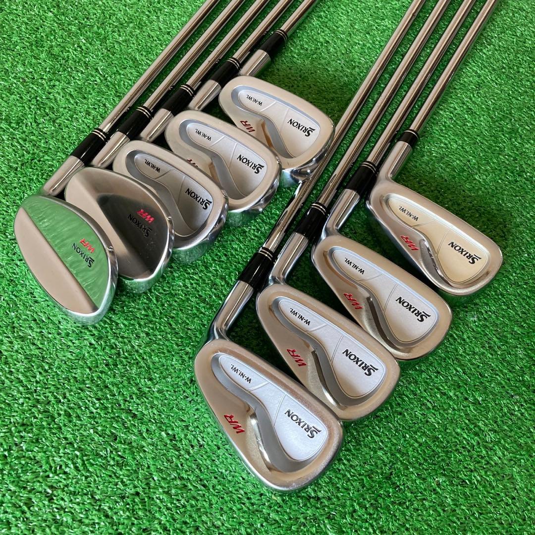 スリクソンSRIXONアイアンWR 9本セットスチールRシャフト