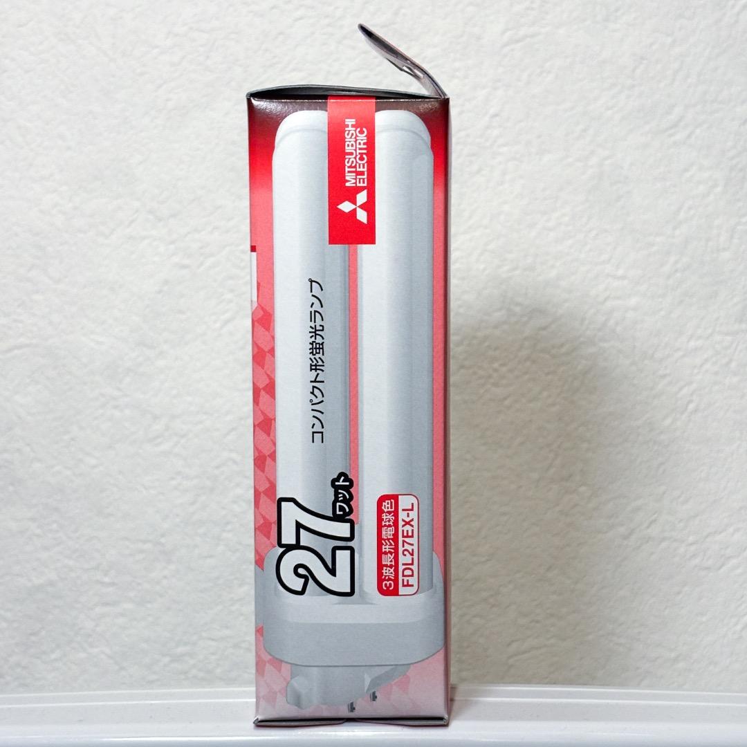 未使用6本 27Wコンパクト形蛍光ランプ 三菱電機 FDL27EX-L 電球色