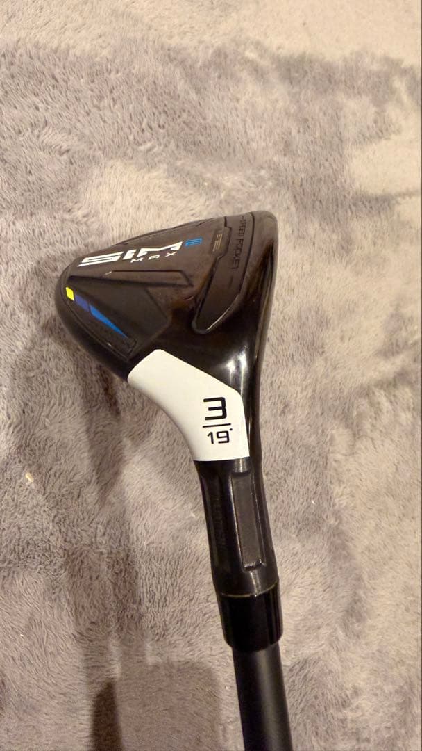 TaylorMade SIM2 MAX 3番ユーティリティ 19° リシャフト品