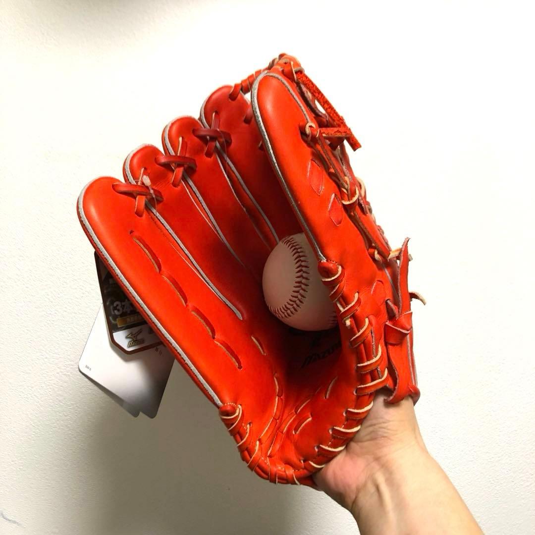 ミズノ グローバルエリート 新品未使用 硬式　外野手用 左投げ