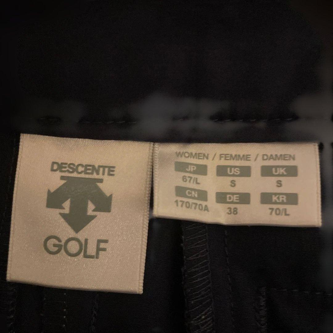 DESCENTE GOLF ウェアSサイズ パンツLサイズ　セットアップ
