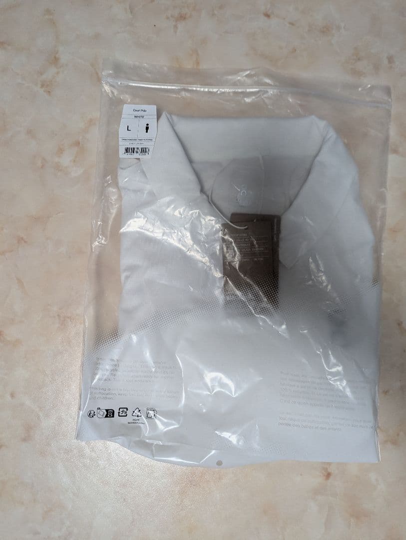 ウェア On Court poro white men'sL