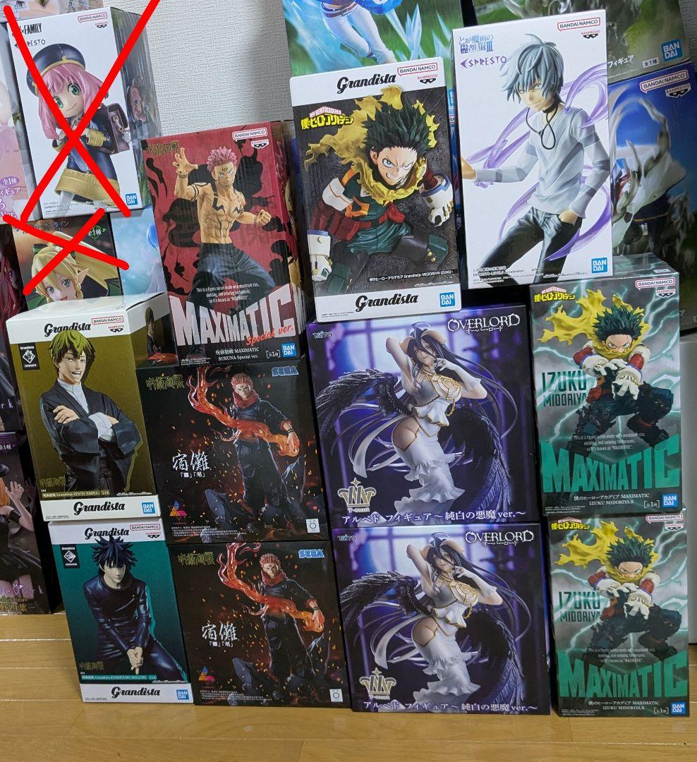 【最新含む】プライズフィギュア11点(呪術廻戦、オーバーロード他)
