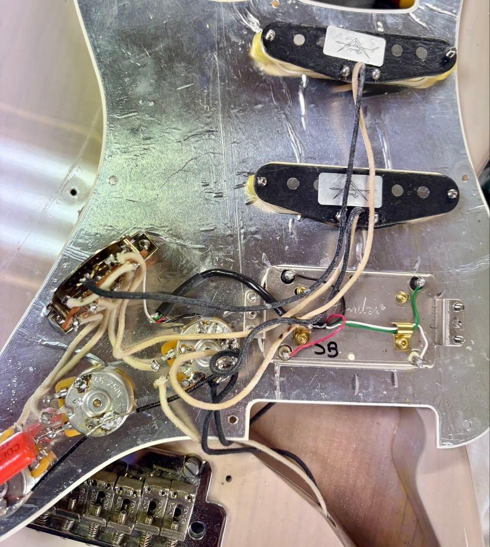 Fender MIJ Hybrid 50s ストラト カスタムショップ製PU変更