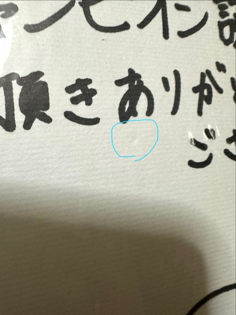 WHITE SCORPION CHOCO NAVI 最初期　直筆サイン