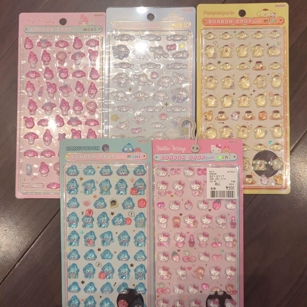正規品ボンボンドロップサンリオミニ　5点セット