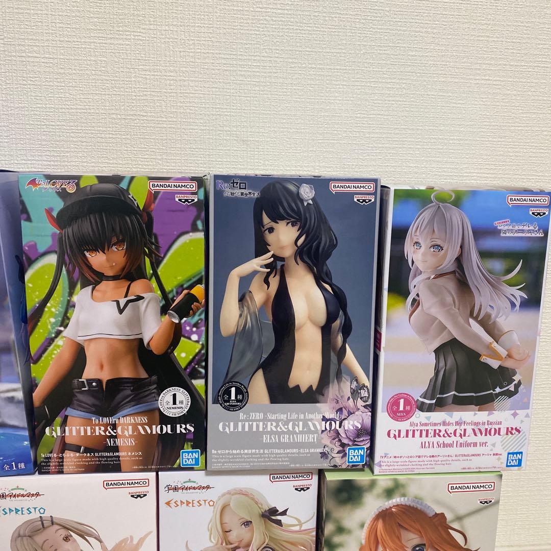 美少女系プライズフィギュアまとめ売り9体セット