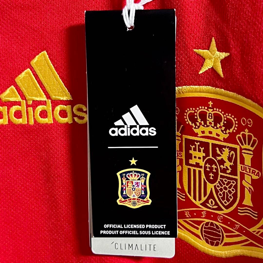 【新品/タグ付き】2018ロシアW杯 スペイン代表 ♯6 イニエスタ【Lサイズ】