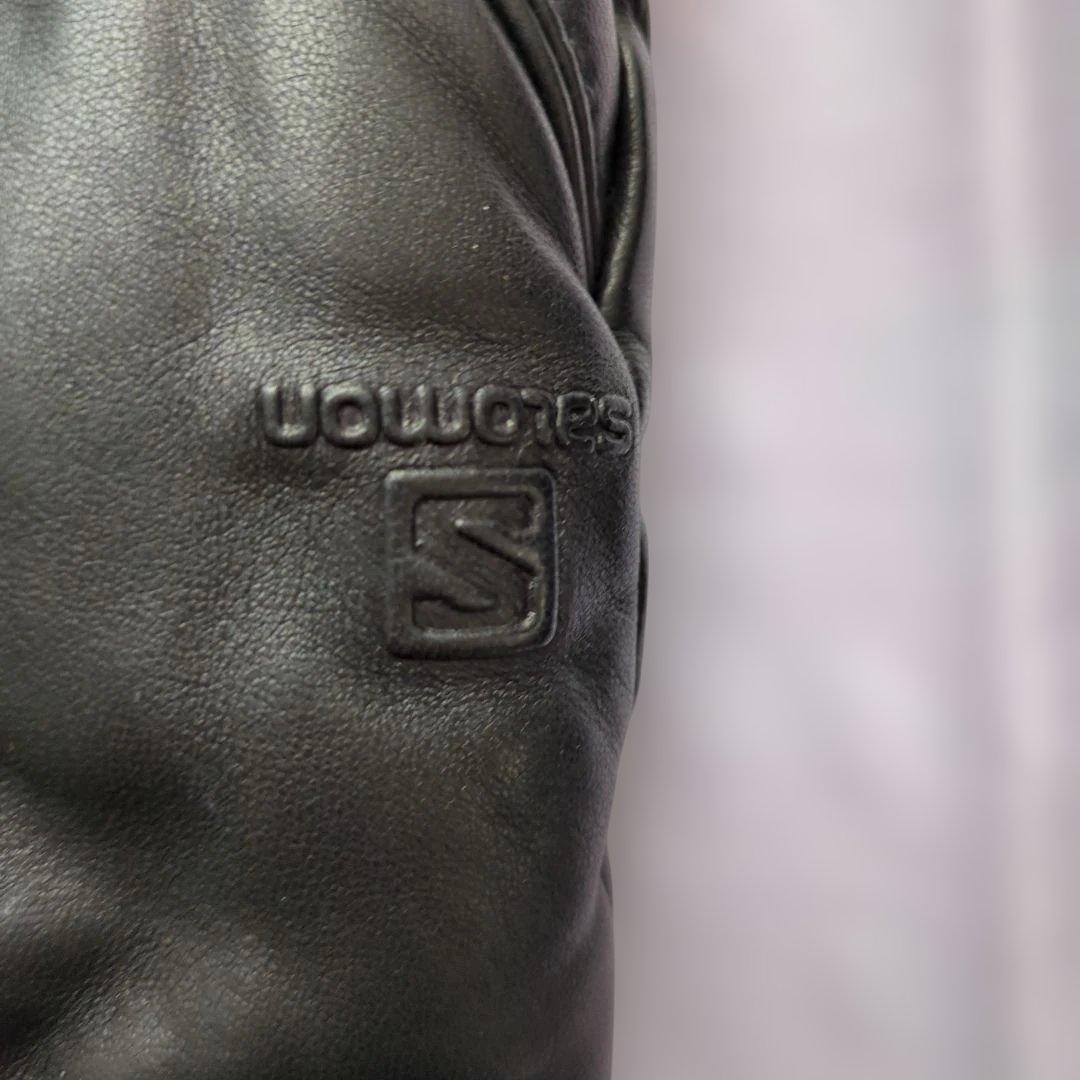 Salomon ブラック ミトングローブ