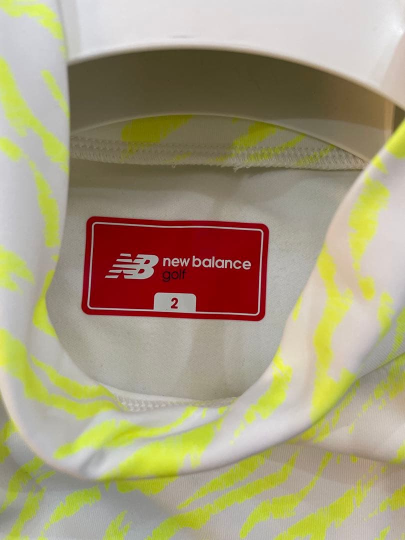 新品❦new balance ❦蛍光イエロー 長袖シャツ