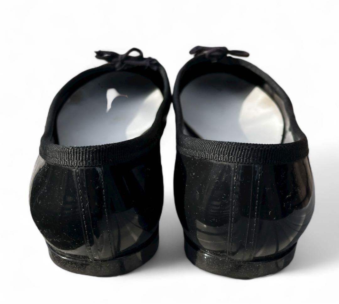 Repetto 黒 レインシューズ　バレエシューズ 40