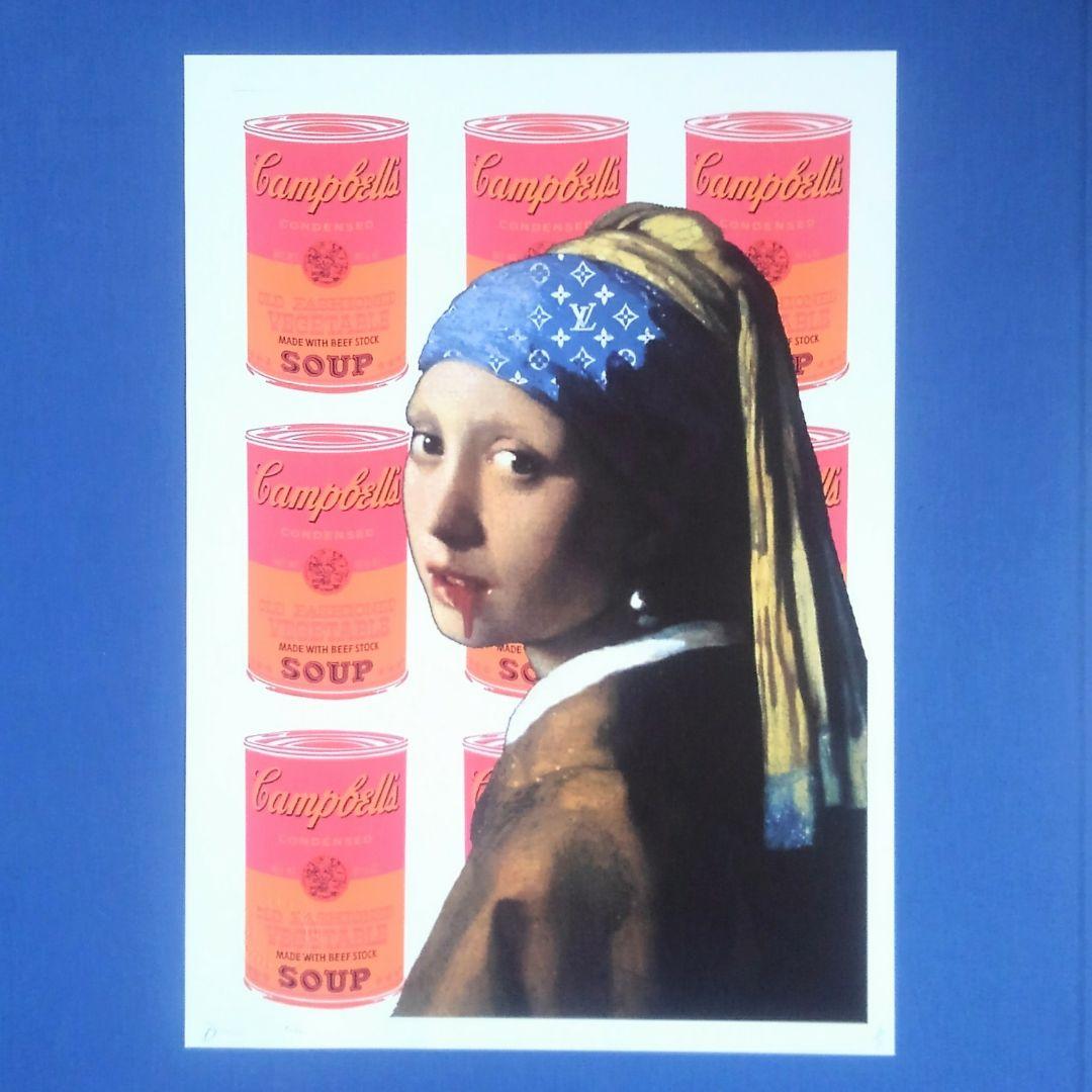 Death Nyc　フェルメール　アートポスター　未使用　版画　絵画