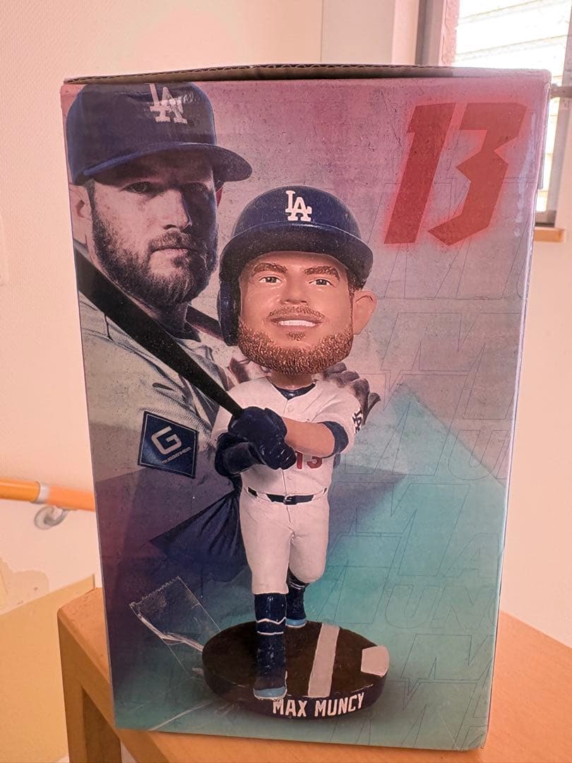 Max Muncy ボブルヘッドフィギュア #13 マックスマンシー　現地配布