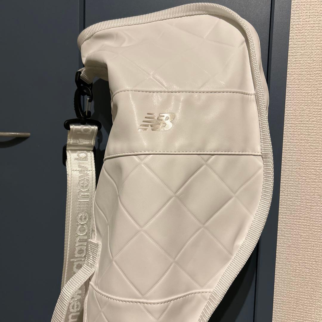 新品　New Balance Golf ゴルフバッグ ホワイト