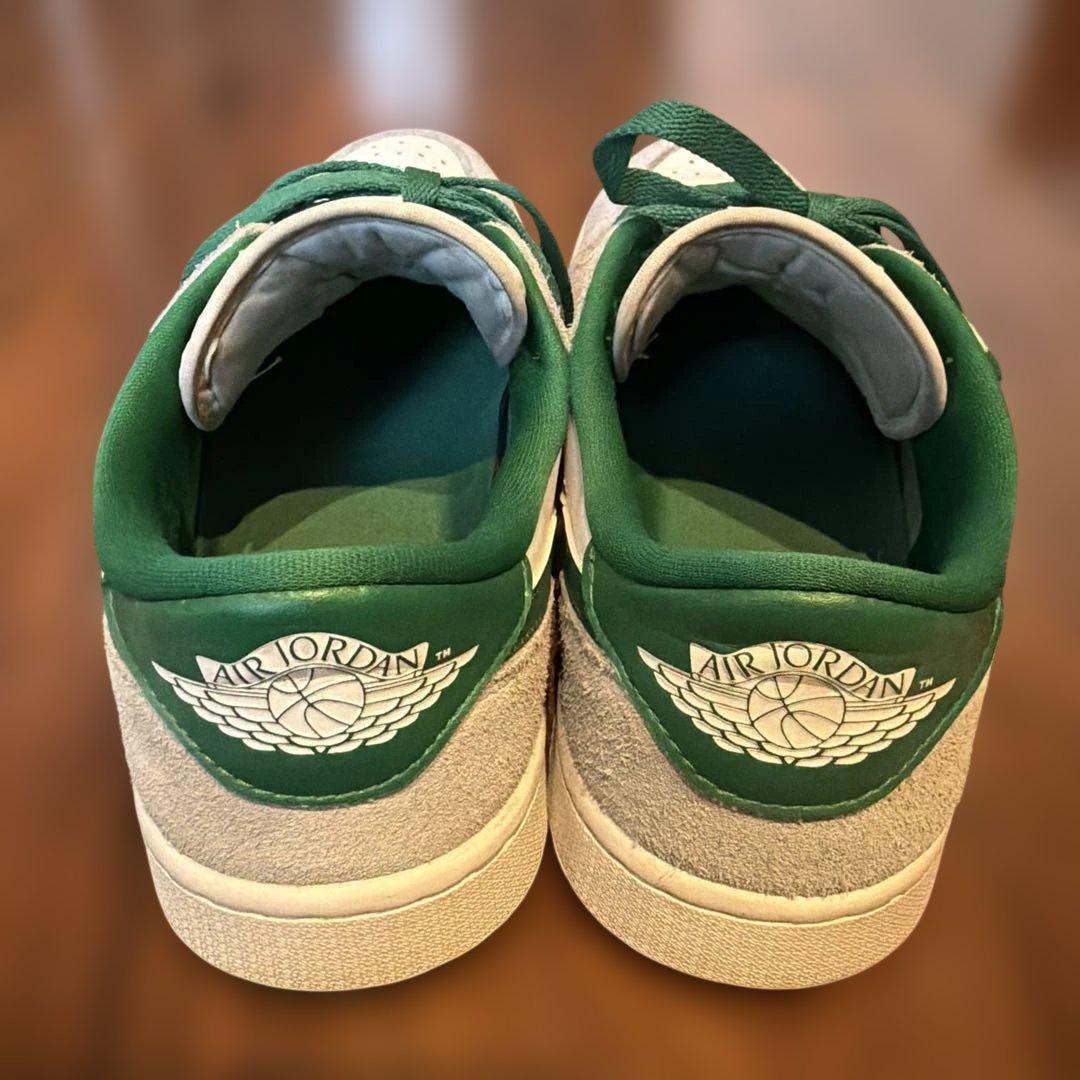 Nike Air Jordan 1 LOW G ホワイト/グリーン