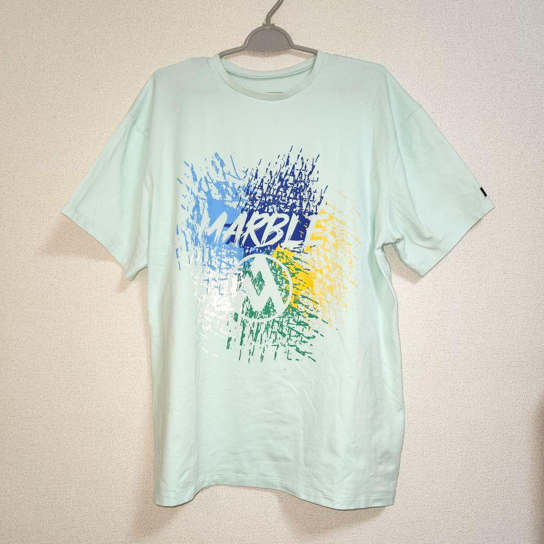 【美品】水色 ユニセックス Tシャツ BigT