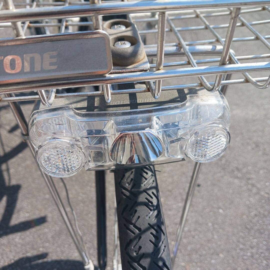 Bridgestone シティサイクル 前カゴ・前照灯付き　静岡駅近辺引渡し