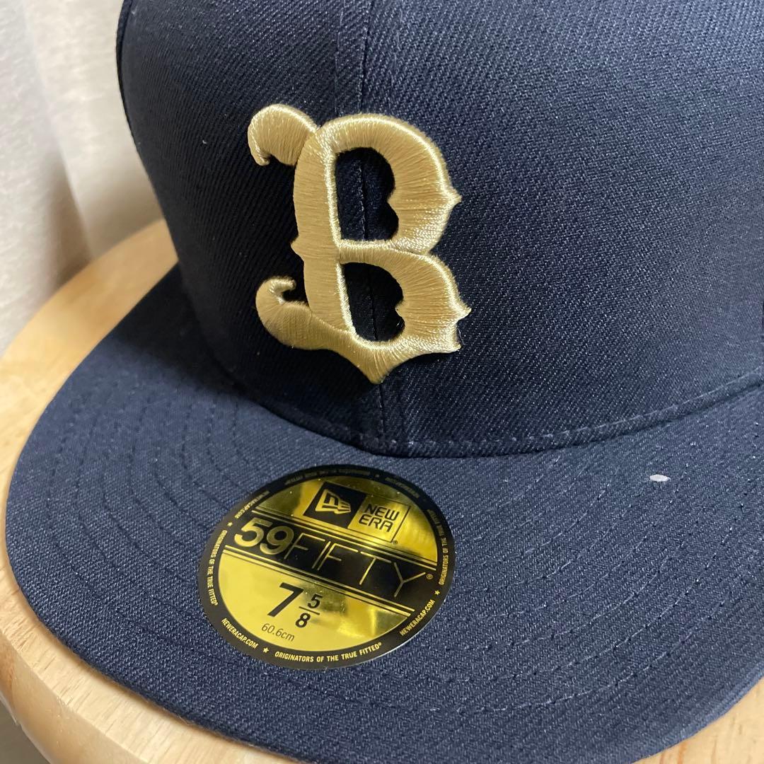 Buffaloesスポンサーワッペン付きオーセンティックキャップ　59FIFTY