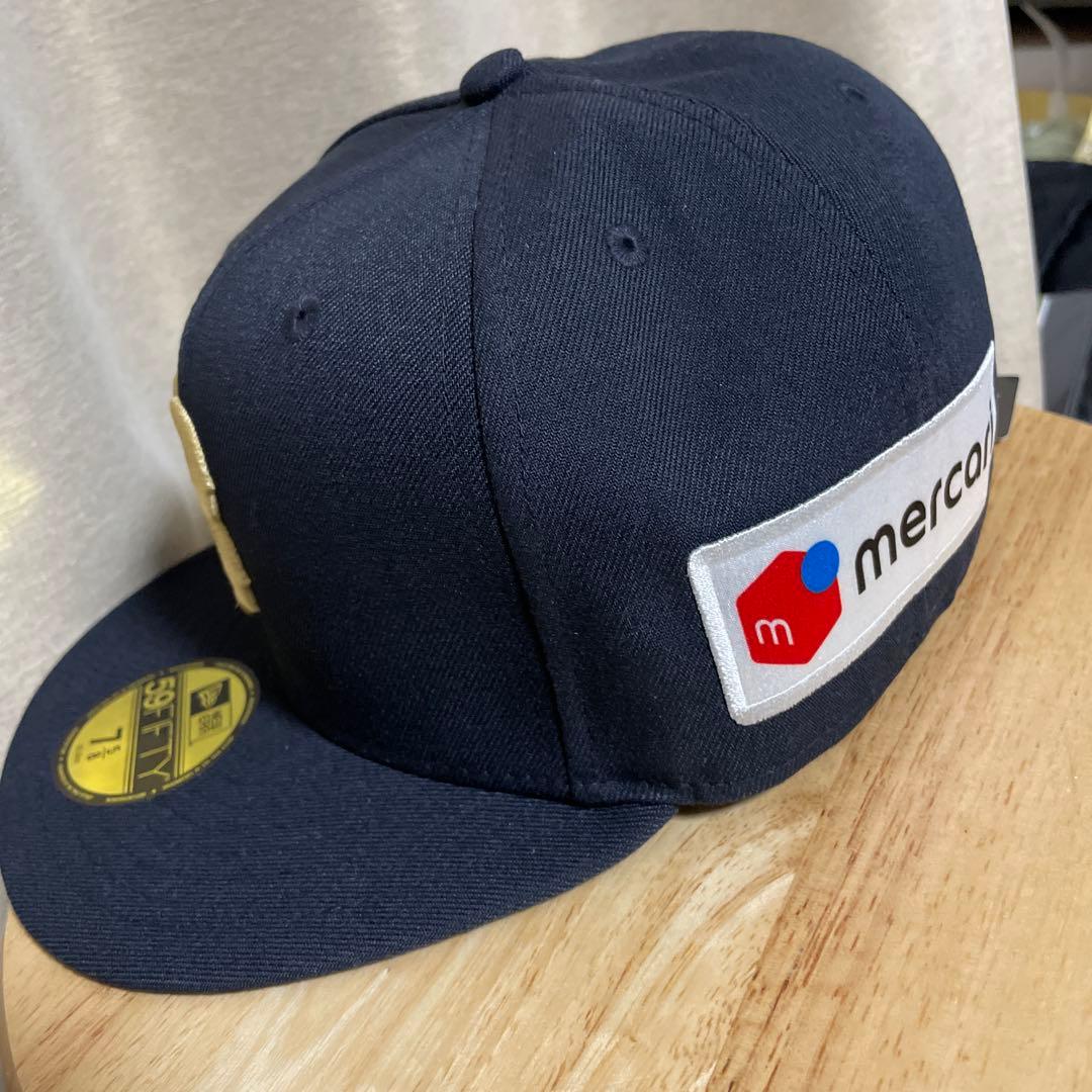 Buffaloesスポンサーワッペン付きオーセンティックキャップ　59FIFTY