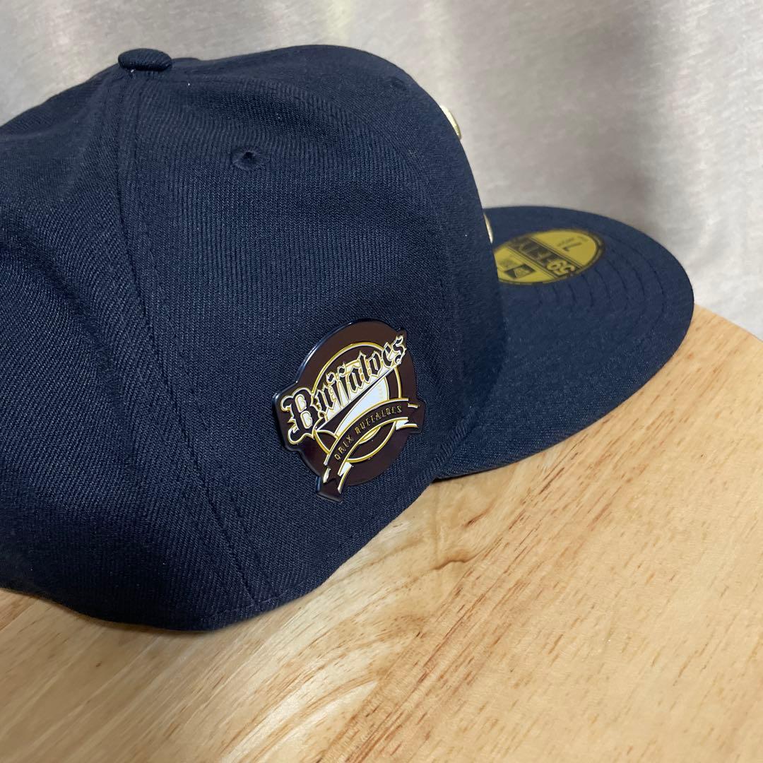 Buffaloesスポンサーワッペン付きオーセンティックキャップ　59FIFTY