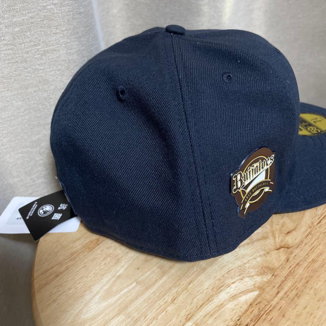 Buffaloesスポンサーワッペン付きオーセンティックキャップ　59FIFTY