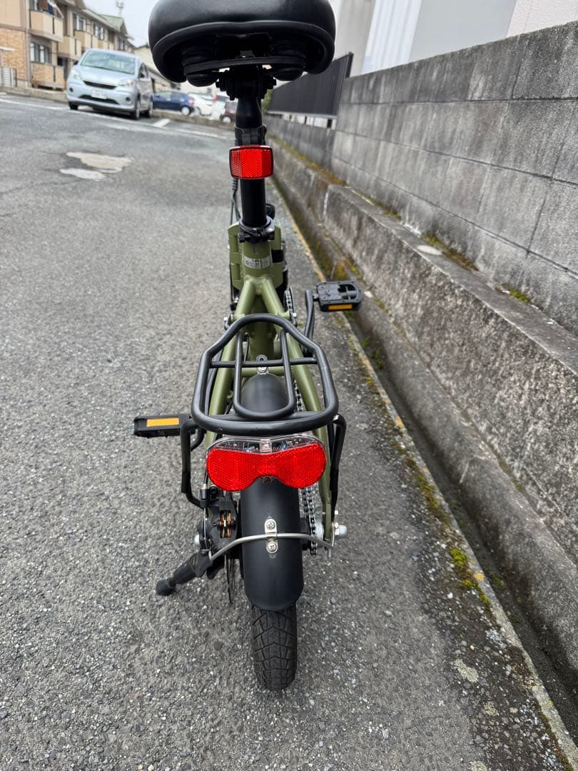 「美品」送料込みAidde A1TS 折りたたみアシスト電動自転車