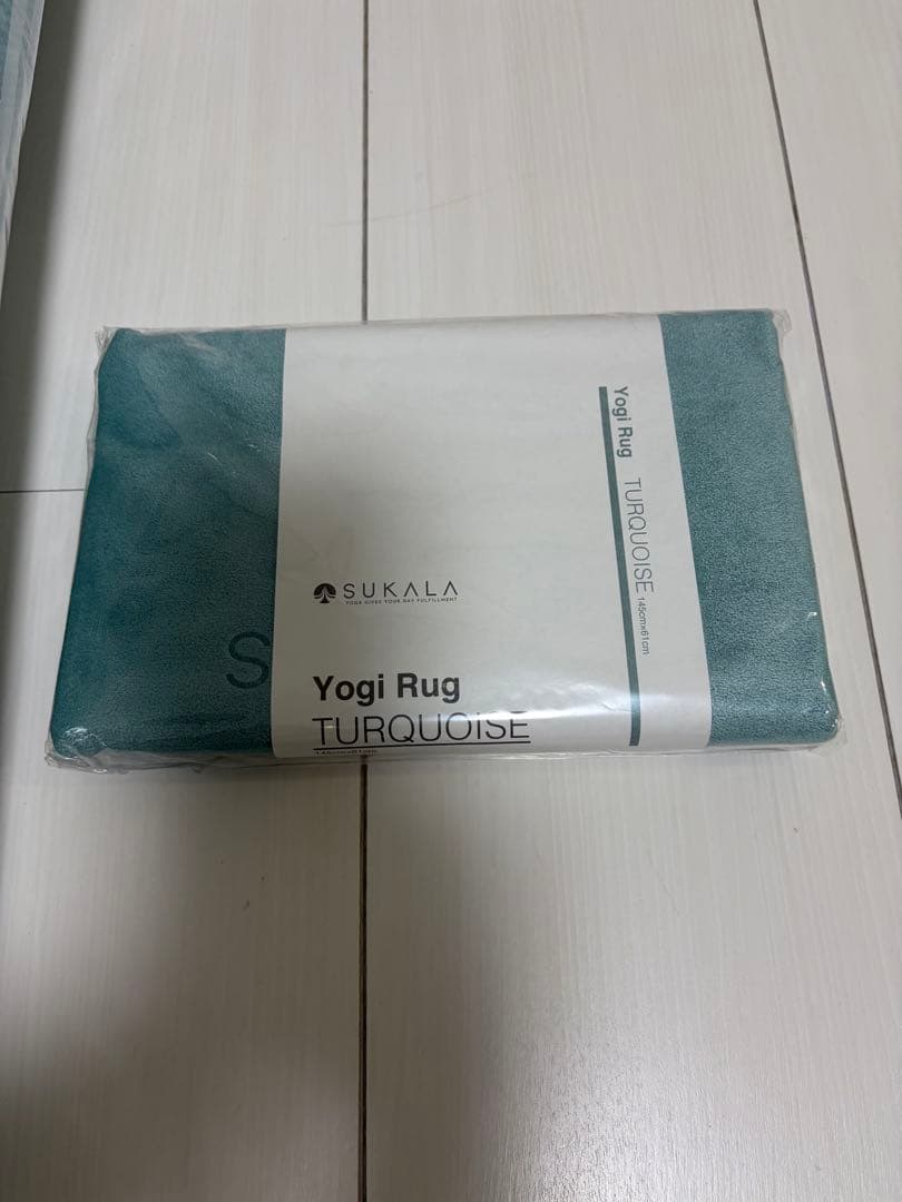 SUKALA リバーシブルヨガマット アクア、ケース、ヨギラグ