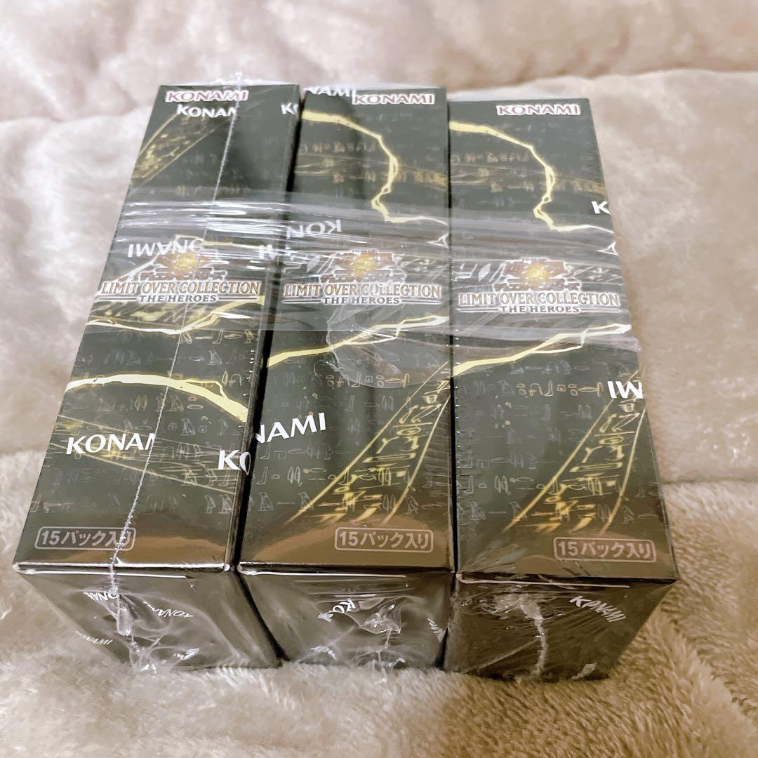 未開封 遊戯王OCG リミットオーバー ザヒーローズ シュリンク付 プロモ付