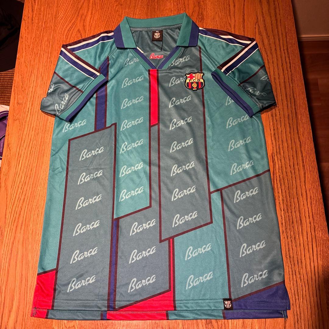 FCバルセロナ 95-97シーズン復刻ユニフォーム(新品タグ付き)