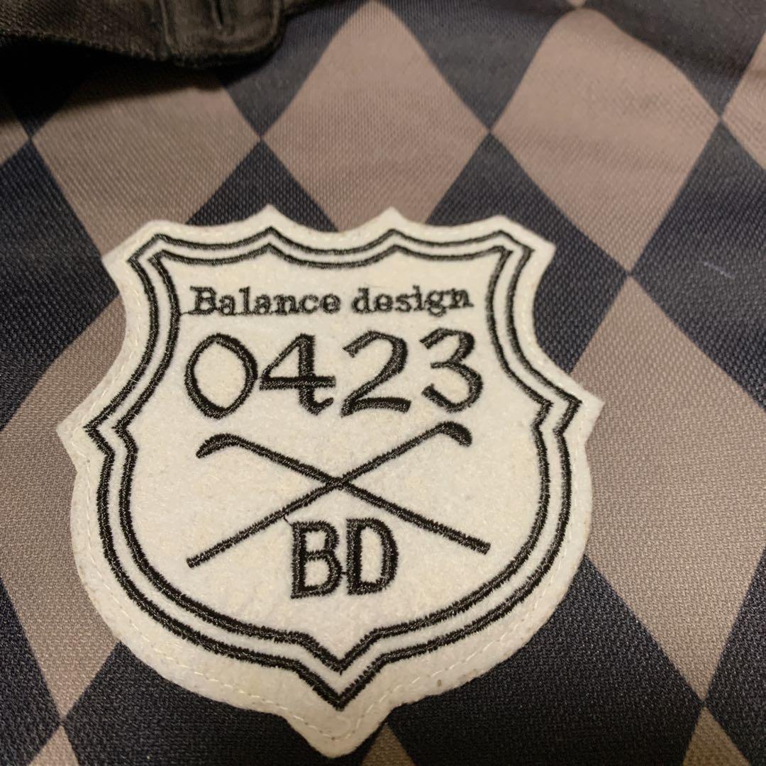 Balance design バランスデザインゴルフ　スケルトン　刺繍　L