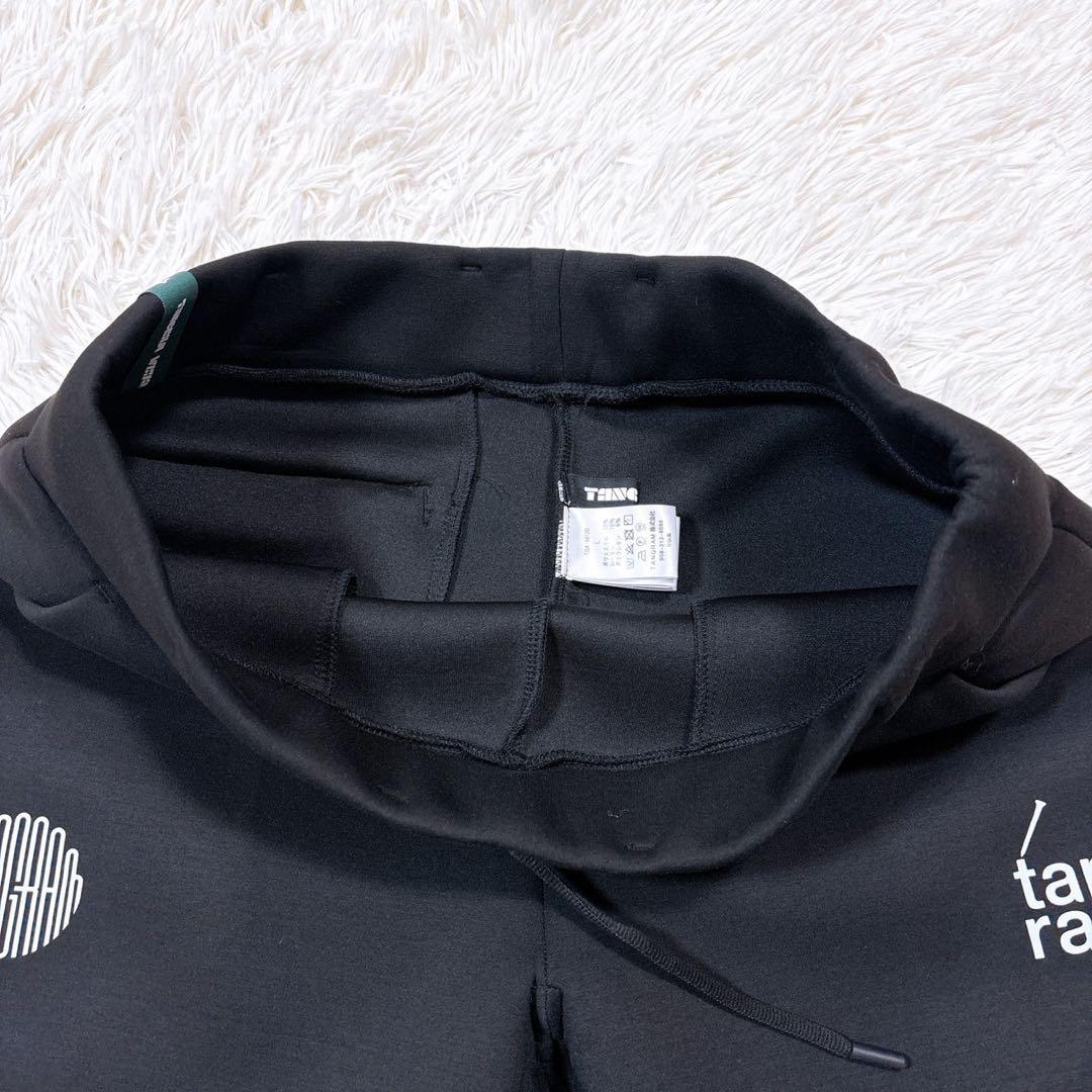 極美品 タングラム パンツ Lサイズ ロゴ ダンボール ニット スウェット 黒