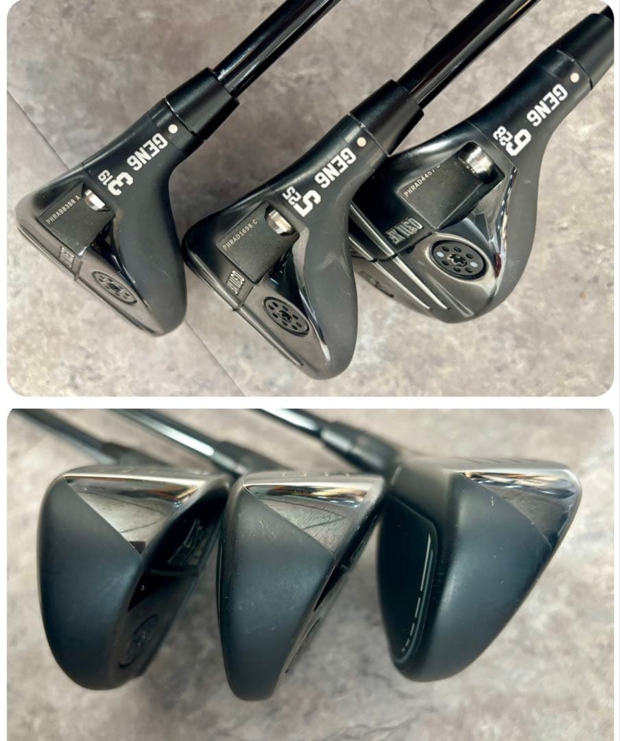3本組｜PXG 0311XF GEN6 U3/19°,U5/25°,U6/28°