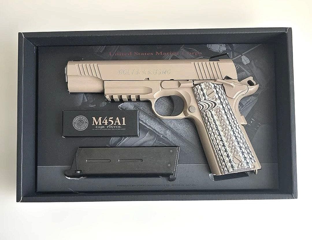 【セット売り】東京マルイ　M45A1 タンカラー　予備マガジン　BB弾セット