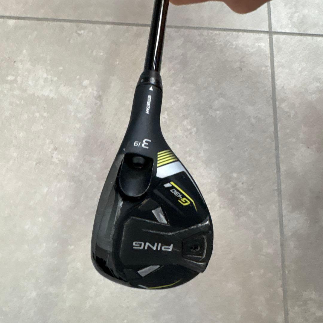 PING G425 ユーティリティ 3U 19度 ヘッドカバー付き