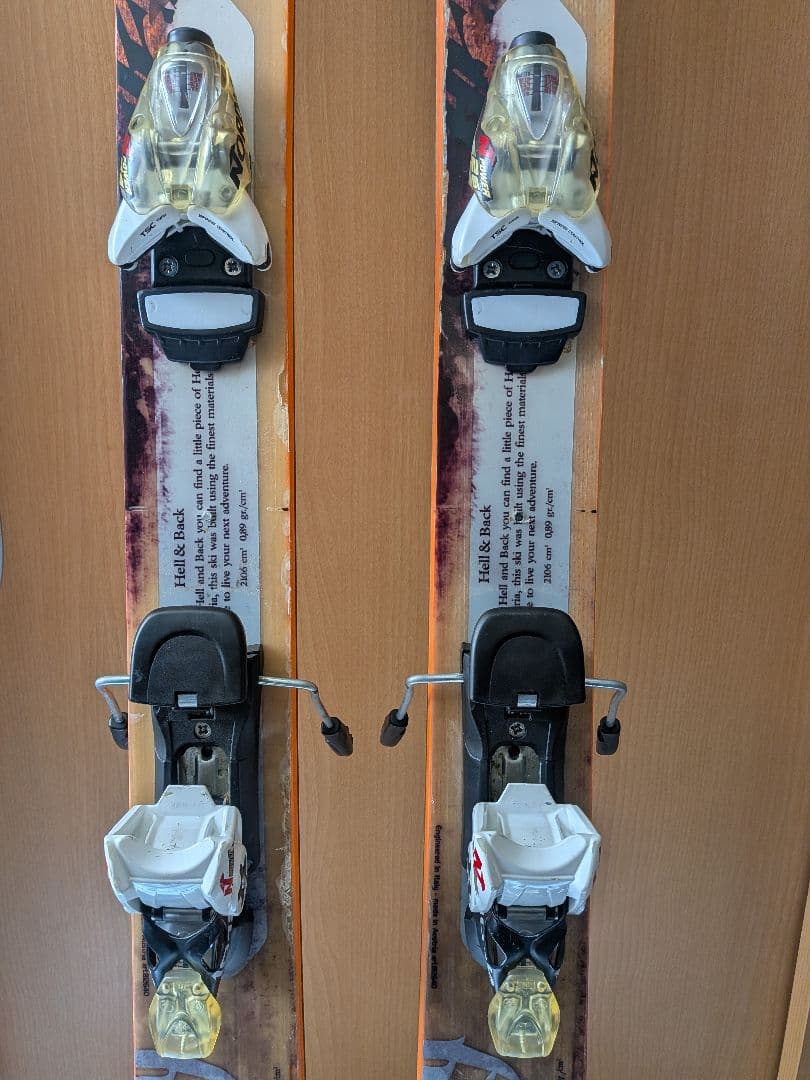 スキー NORDICA HELL & BACK 98 177cm R19m