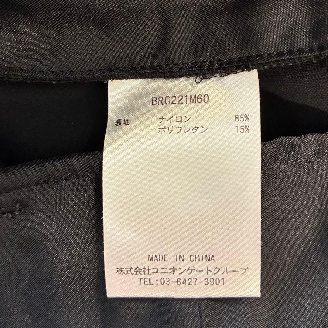 BRIEFING GOLFパンツ メンズ M ブラック ストレッチ ナイロン