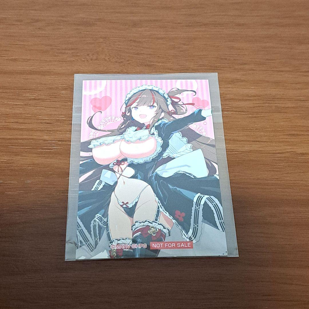 閃乱カグラ 鴇 ボンテージメイド アクリルスタンド+特典イラストカード