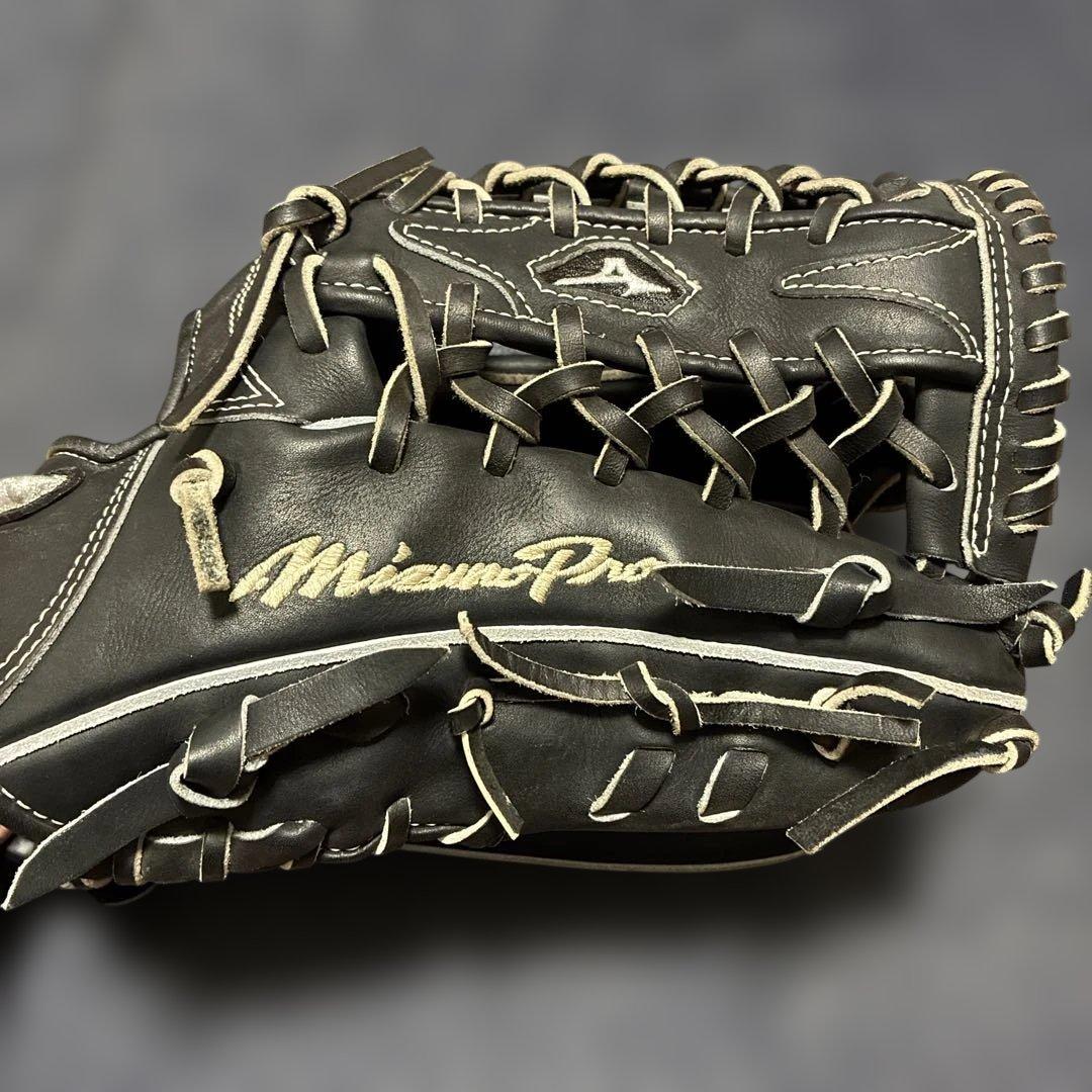 【最終価格】Mizuno Pro 軟式グローブ 黒　イチロー